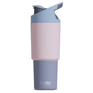 Garrafa c/pega 960ml Cosmic Pastel Pink