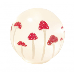 Bola 12cm c/LED c/cogumelos -22405348-GL